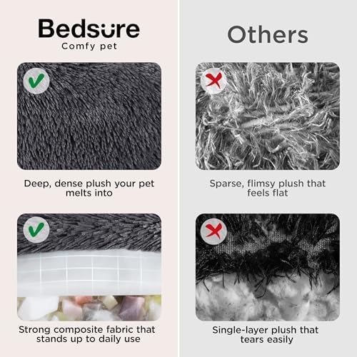 Bedsure SupportMax® Calming XXL Dog Bed Extra Large Washable Pet Bed - Image 4
