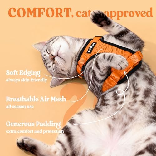 rabbitgoo Cat Harness and Leash Set, Escape Proof Vest - Image 4