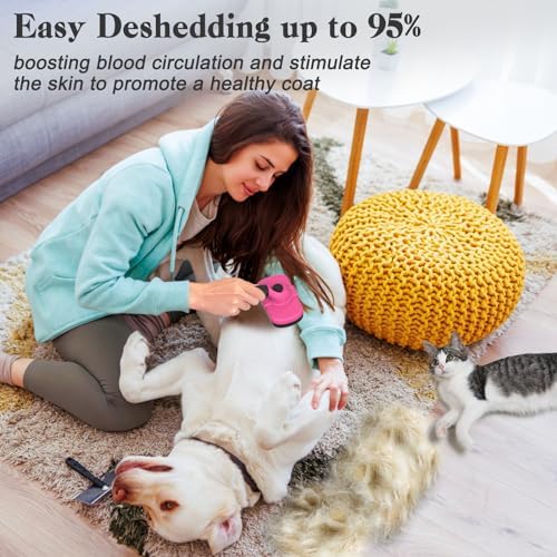 Dipoo Self-Cleaning Pet Grooming Brush - Image 5