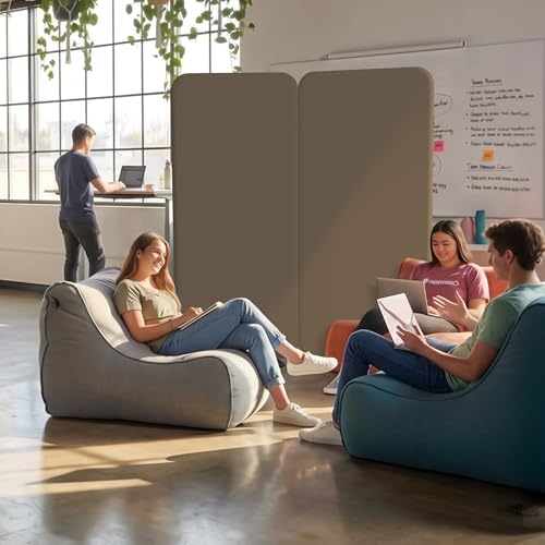 DECOLAB Standing Room Partition, Portable Wall Panel - Image 2