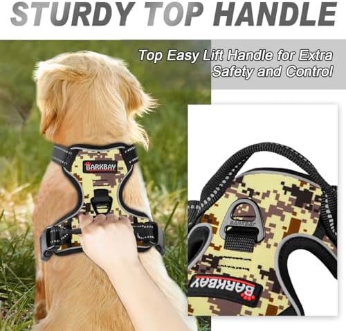 BARKBAY Dog Harness No Pull for Small Sized Dog Front Back Clips, Dog Vest - Image 3