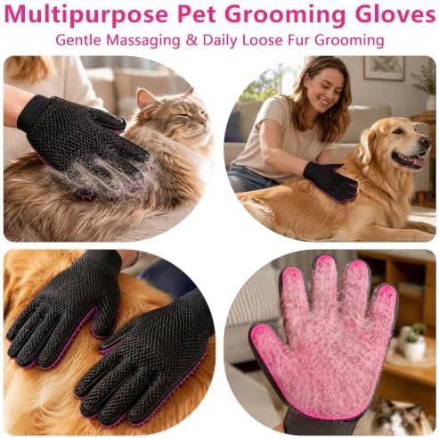 Pet Hair Removal Glove with Silicone Tips - Image 6