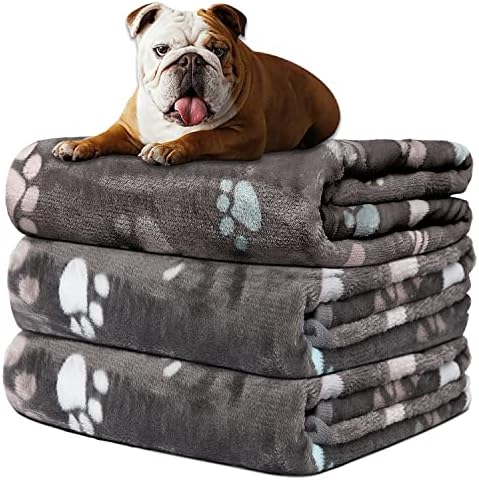 Rezutan 3 Pack Premium Soft Dog Blanket by Rezutan