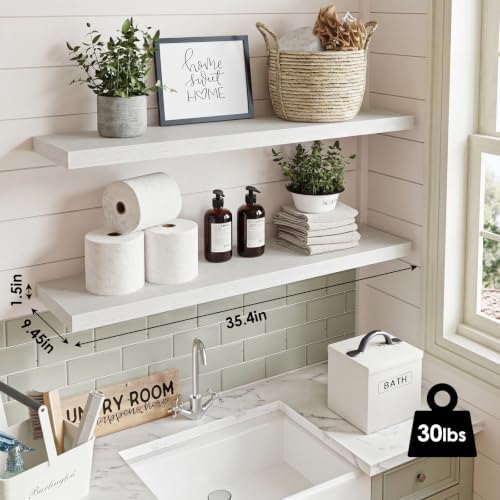 Fixwal Floating Wall Shelves for Decor - Image 3
