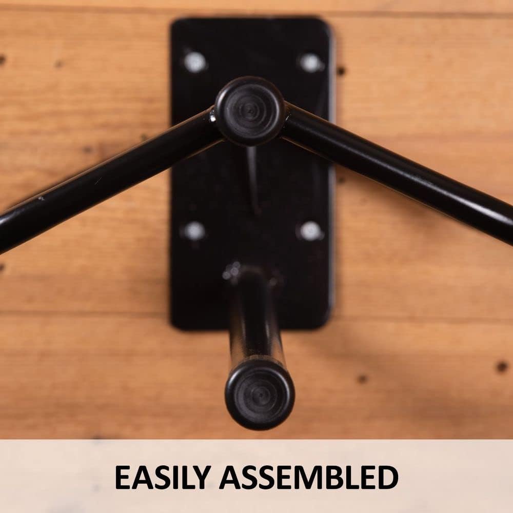 Saddle Rack with Pad Bar for Horse Enthusiast | Heavy-Duty Saddle Rack Wall Mount | Western & English Saddle Rack | Keeps Tack Organized