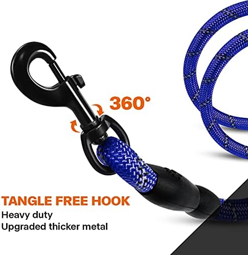 Taglory Rope Dog Leash for Medium Large Dogs, 5 FT Padded Handle - Image 6