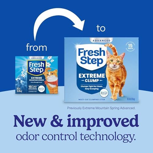 Fresh Step Advanced Extreme Clump Multi Cat Clumping Litter, 18.5 lb., 2 Pk - Image 2
