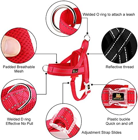 Plutus Pet No Pull Dog Harness for Large Dogs, Breathable Mesh Padded - Image 2