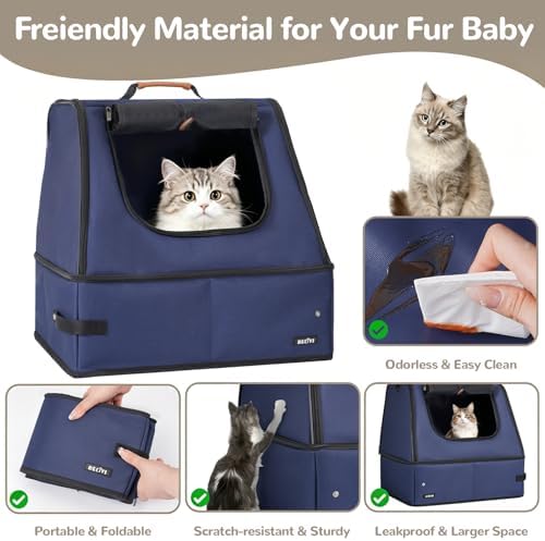 Portable Cat Travel Litter Box - Image 4