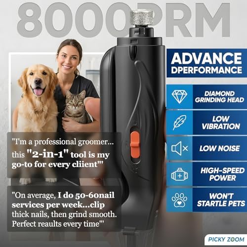 2-in-1 Dog & Cat Nail Clippers and Grinder - Image 3