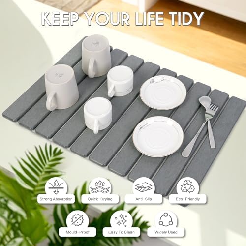 BoxedHome Large Stone Drying Mat - Image 5