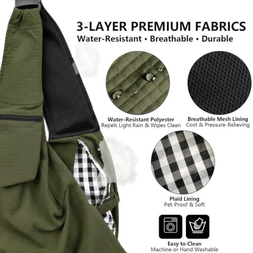 Dog Sling Carrier Adjustable Strap Bag - Image 3