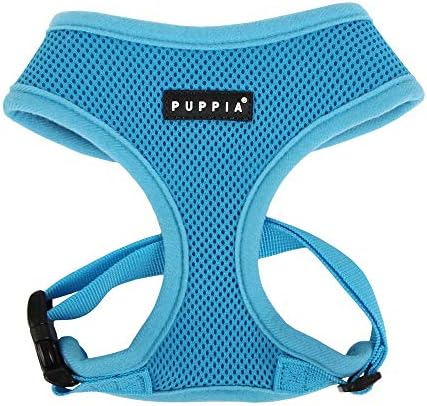 Puppia Soft Dog Harness No Choke Over-The-Head Triple Layered Breathable Mesh by PUPPIA