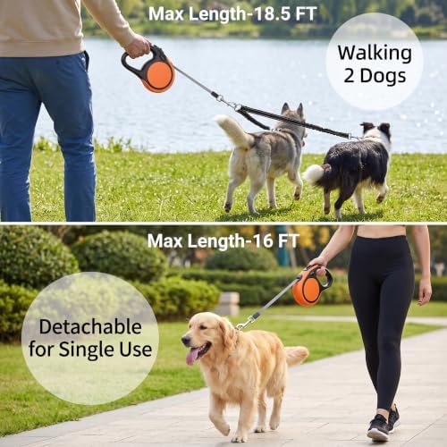 Dual Retractable Dog Leash for Small Breed - Image 6