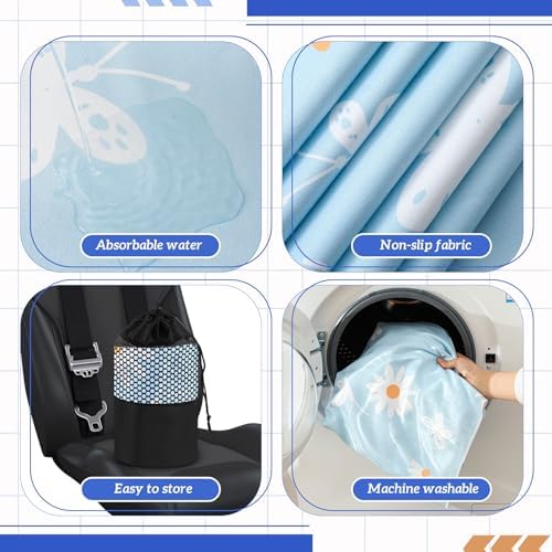 Hahafelt 2 Pack Car Seat Towel Cover - Image 6