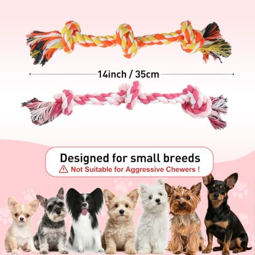 SZEE Dog Rope Toy 2-Pack, Rope Toys - Image 2
