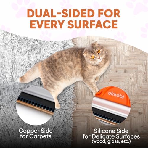 Carpet Rake and Fur Scraper for Pet Hair Removal - Image 5