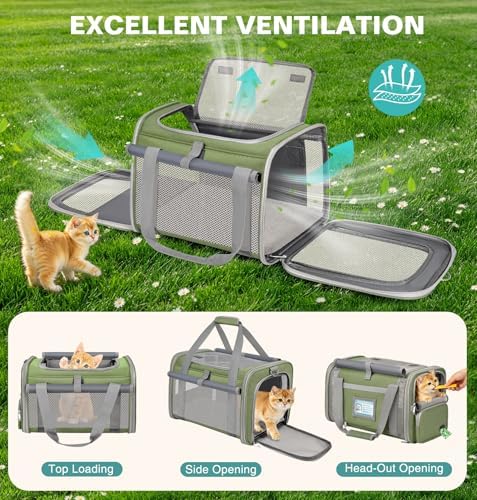 Soft Cat Carrier for Anxious Pets - Image 5
