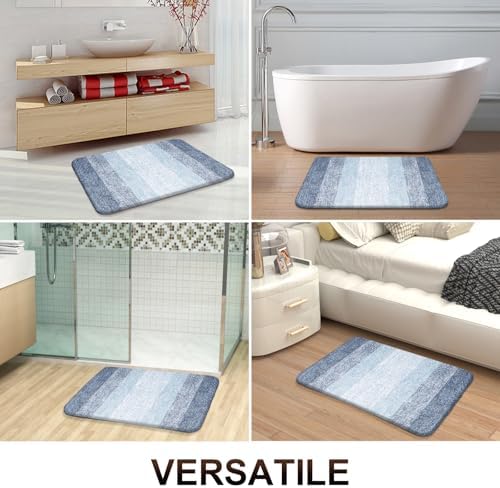 OLANLY Bathroom Runner Rug 70x24, Extra Soft Absorbent Microfiber Bath Rugs - Image 6