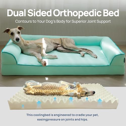 Cooling Dog Bed for Small, Medium Dogs & Cats - Image 4