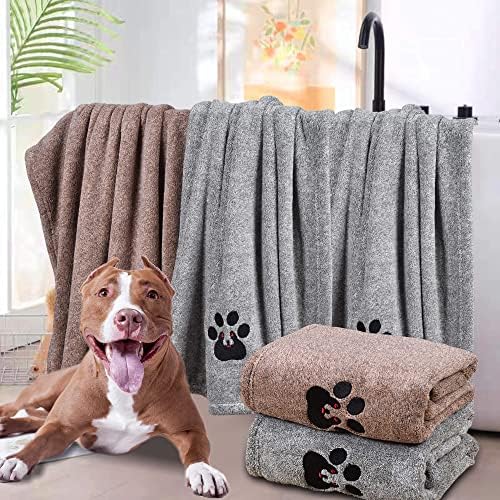 Dogvingpk Dog Towels for Drying Dogs 2 Pack - Image 5