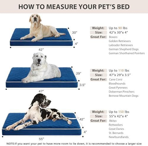 WNPETHOME Orthopedic XXL Dog Beds - Image 5