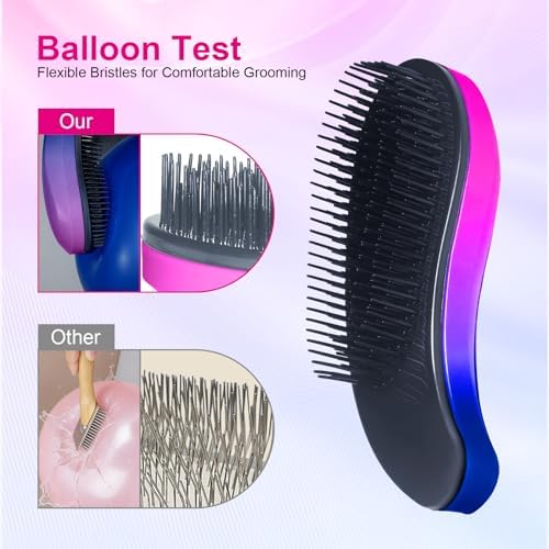 Small Dog Brush, Skin-friendly Soft Bristles - Image 3