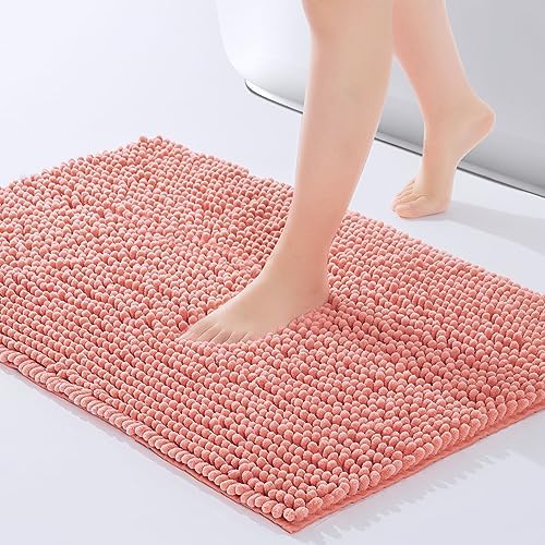 FRESHMINT Chenille Bathroom Rugs Mat 32”x20”, Non-Slip Bath Mat by FRESHMINT