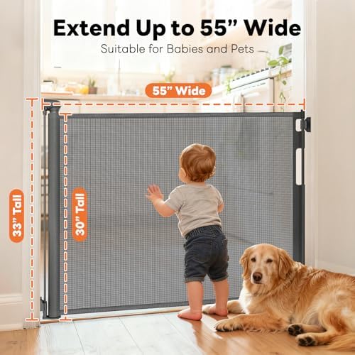 Retractable Baby Gates for Doorways - Image 2
