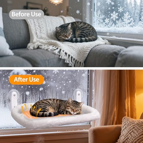 L&W BROS. 2PC Cat Heated Window Perches - Image 6