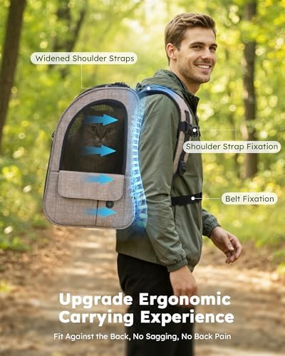 pecute Cat Backpack Expandable, Cat Backpack - Image 6