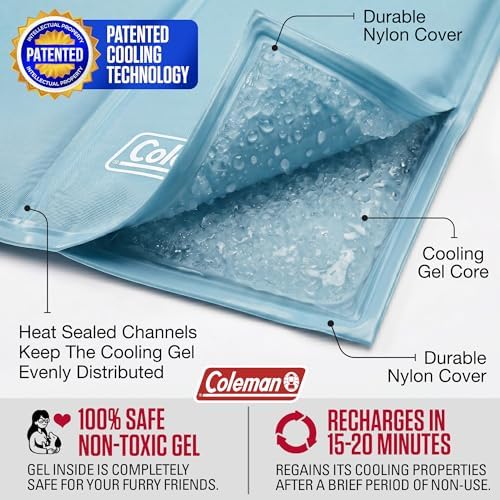 Coleman Self Cooling Pet Mat 24 x 30 Inches, Cooling Pad - Image 3
