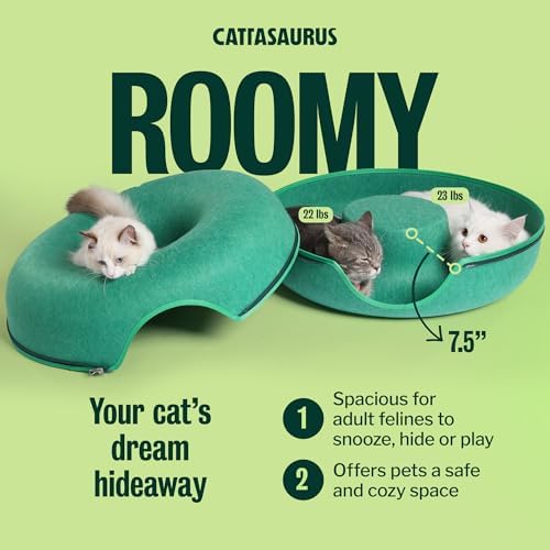 Cattasaurus Peekaboo Cat Cave Donut - Image 4