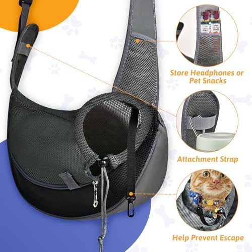 Cat Sling Carrie for Cats Under 11 lbs - Image 5