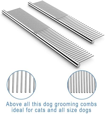 CWXZSTM Pet Steel Combs Dog Cat Comb Tool - Image 2