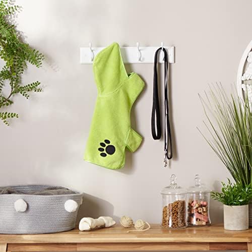 Bone Dry Pet Robe Collection, Embroidered Absorbent Microfiber Bath Robe - Image 6