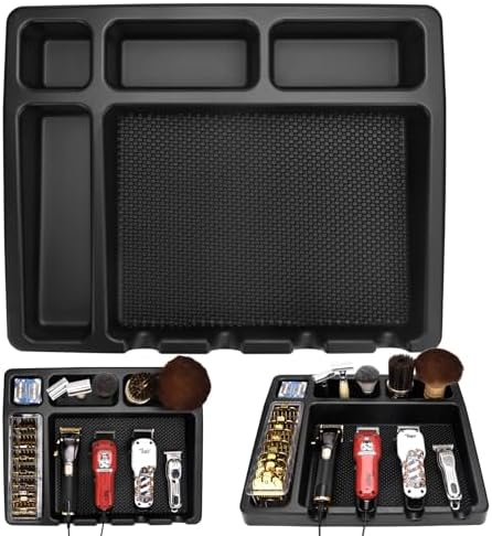 Large Barber Organizer Station, 16 x 12.5 Barber Tray - Image 3