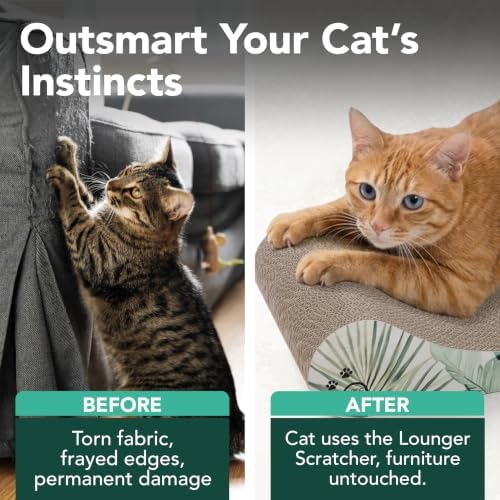 Necoichi Cardboard Cat Scratcher Bed - Image 3