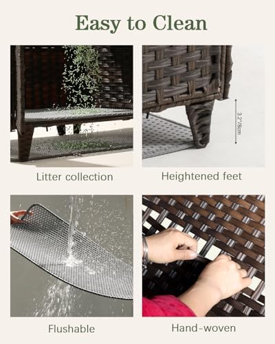 SETVSON Cat Litter Box Enclosure - Image 6