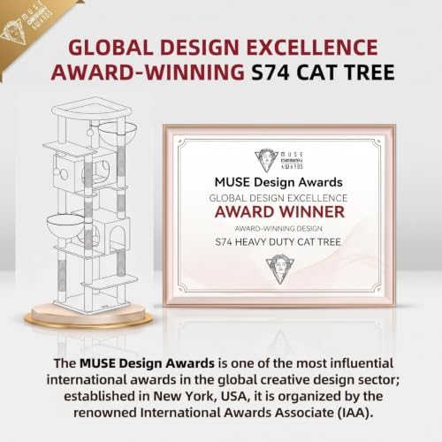 Globlazer 74in Gothic Heavy Duty Cat Tree Tower - Image 2