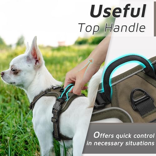 Eagloo Dog Harness for Small Dogs, No Pull Pet Vest - Image 5