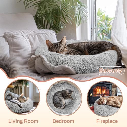 RAINFLOW Cat Bed Indoor Calming - Image 5