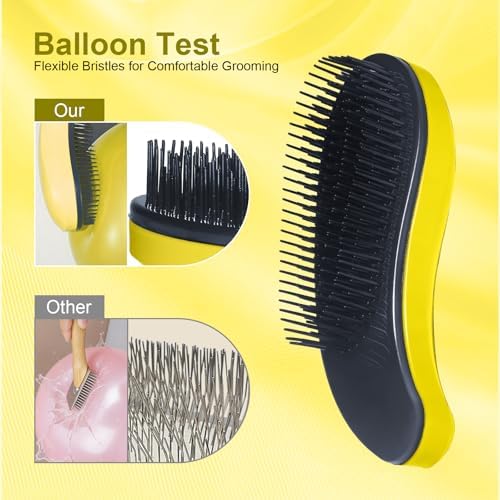 Small Dog Brush, Skin-friendly Soft Bristles - Image 3