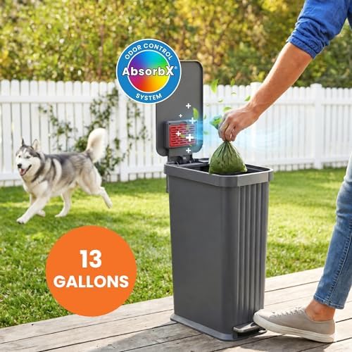 iTouchless 13.2 Gallon / 50 Liter Dog Poop Trash Can - Image 2