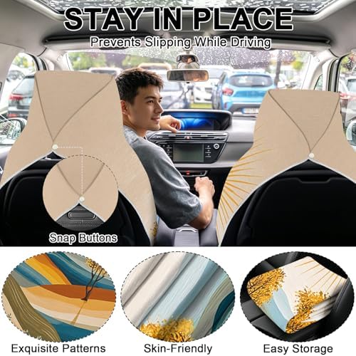2 Pack Car Towels Seat Cover - Image 4