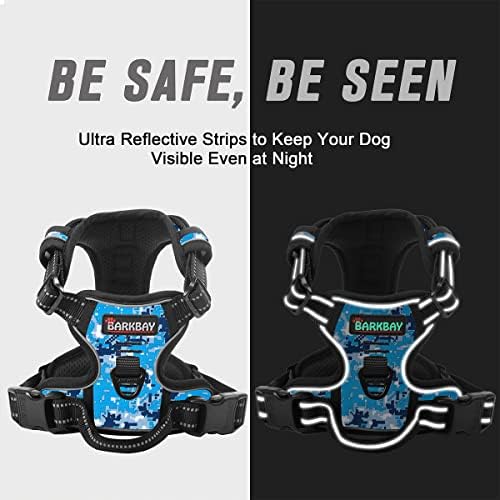 BARKBAY Dog Harness No Pull for Small Sized Dog Front Back Clips, Dog Vest - Image 5