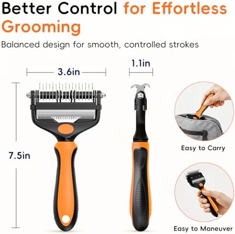 3-in-1 Professional Pet Grooming Brush - Image 7