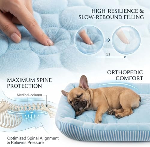 Cooling Dog Bed for Large Medium Small Dogs, Breathable Dog Cooling Mat - Image 6