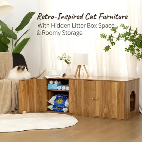 Cat Litter Box Enclosure Furniture - Image 2