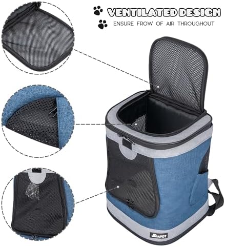 Jespet Soft Pet Carrier Outdoor Backpack - Image 2